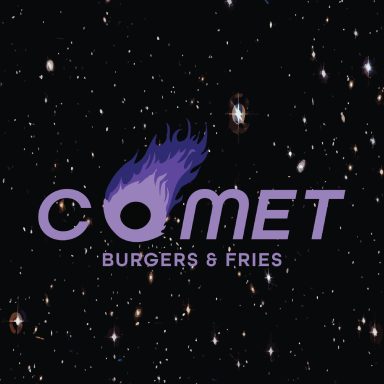 Comet Food Truck Logo